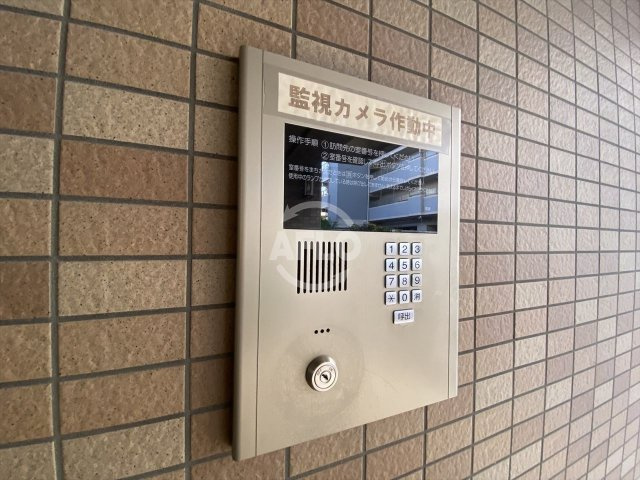 グリーンヒルズV番館　真田山小学校区のセキュリティ|グリーンヒルズV番館　オートロック