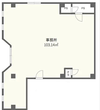 大阪市中央区　1棟収益ビル　心斎橋駅徒歩約10分の間取り