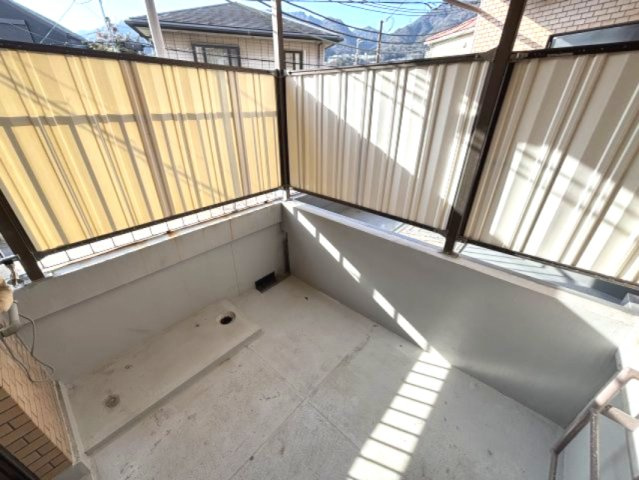 サンパレス２１六甲Ⅱのバルコニー