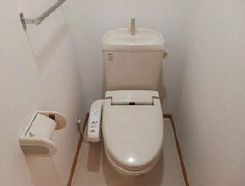 売アパート　宇都宮市雀の宮のトイレ