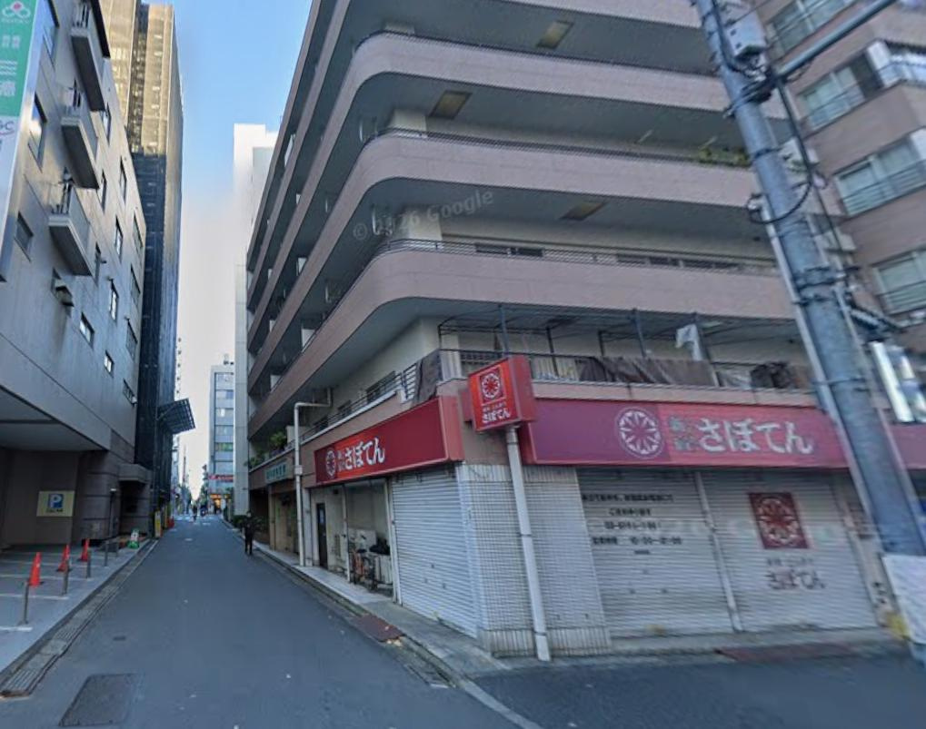 新宿区大久保２丁目の店舗一部の外観
