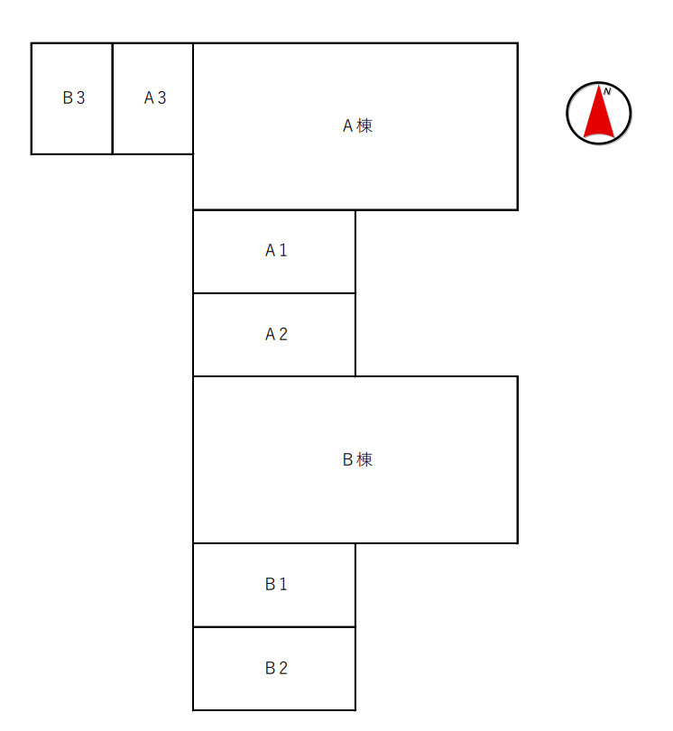 泉田岩佐様戸建の区画図