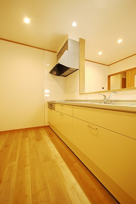 泉田岩佐様戸建のキッチン