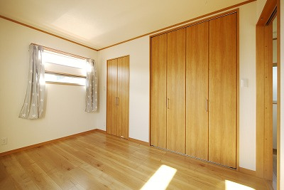 泉田岩佐様戸建の寝室