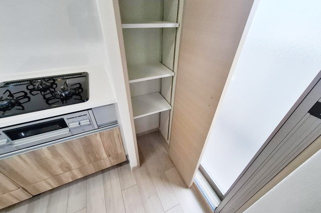 グランアッシュ天美駅前の収納|パントリー