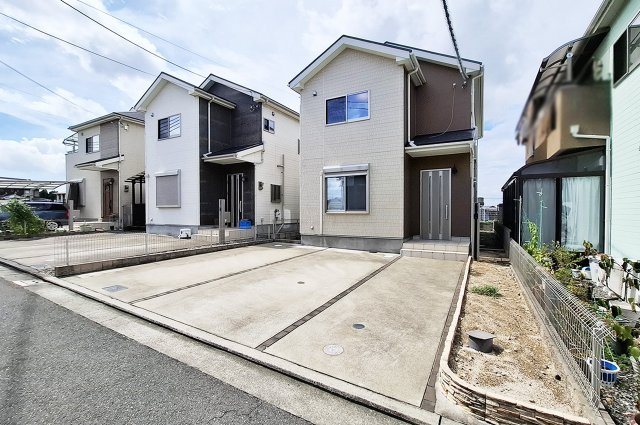 堺市中区上之の前面道路含む現地写真