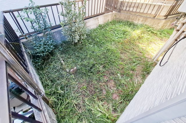 泉佐野市大西２丁目の中古一戸建の庭|庭