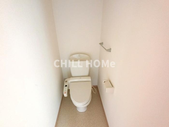 オーク　Ⅰのトイレ|当社、チルホームのHPもご覧ください(^^)/物件情報多数♪