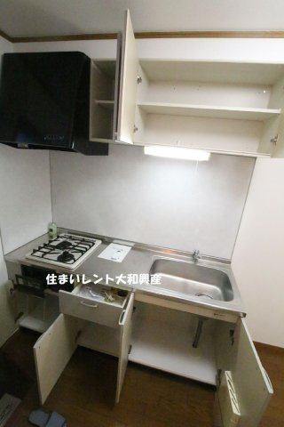 ハイツ大明のキッチン