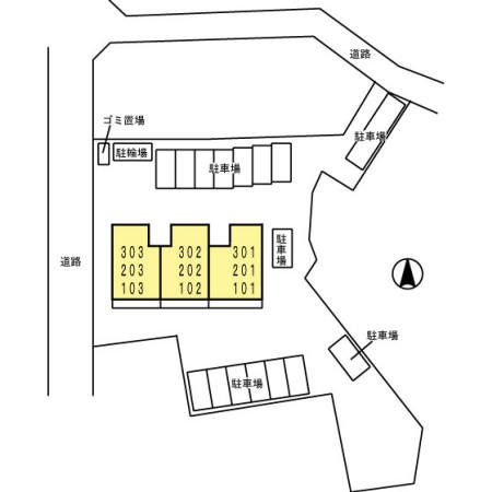 ヴィーブル　ソワイエの区画図