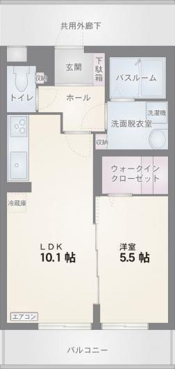 セレストの間取り