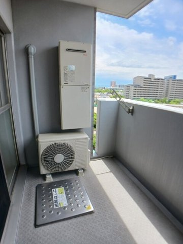 エアリーヒルズ芦屋のバルコニー|開放的で明るい空間を演出してくれるバルコニーです
