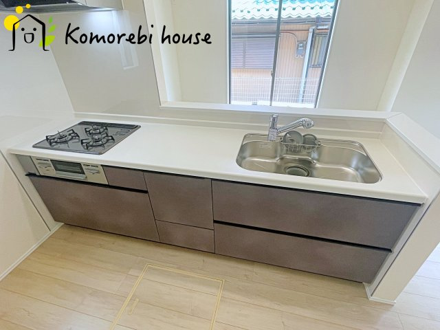 北本西高尾　第1期　新築一戸建て　ハートフルタウン　Aのキッチン|キッチンです