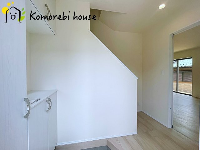 北本西高尾　第1期　新築一戸建て　ハートフルタウン　Aの玄関|シンプルで使いやすい玄関です