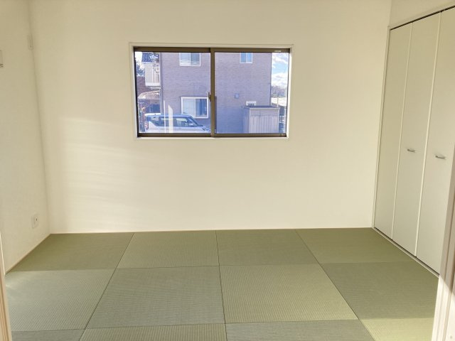 クレイドルガーデン前橋市朝倉町町第4　2号棟（平屋）の和室|６帖和室です♪