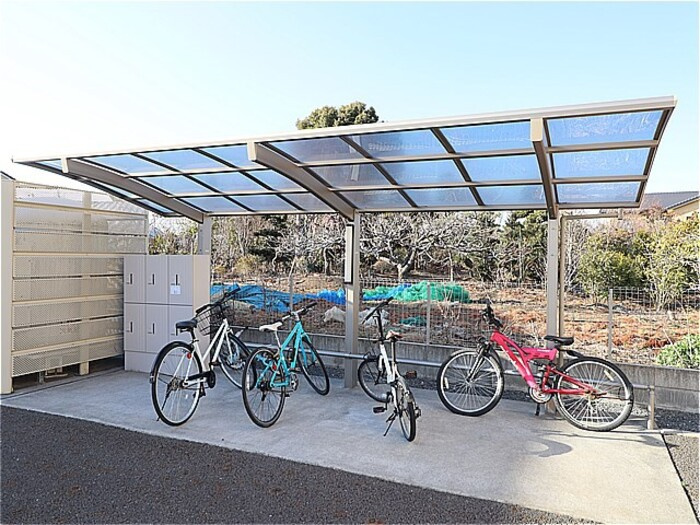スカイブルー　Ｅのその他共用部分|駐輪場です