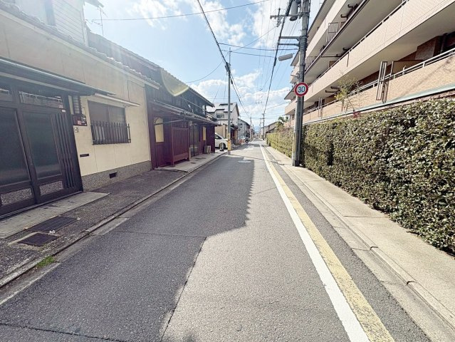 上板橋町の前面道路含む現地写真