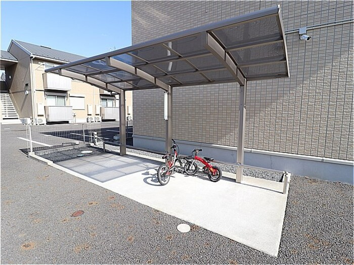 スカイブルー　Ｇのその他共用部分|駐輪場です