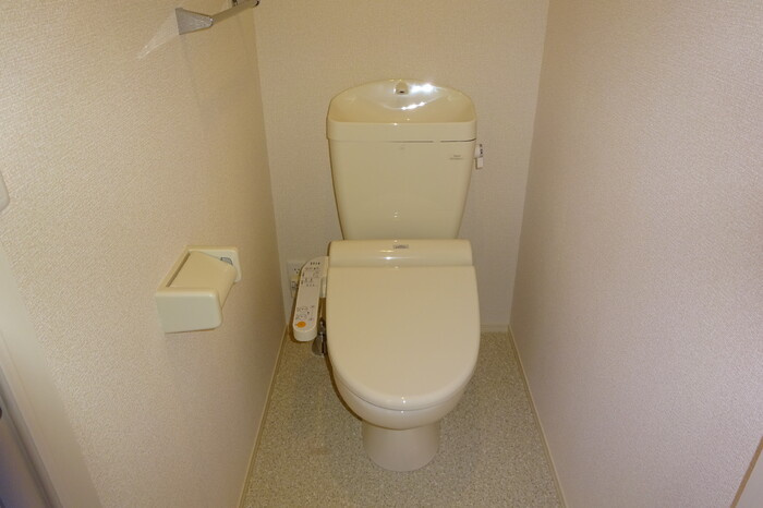 スカイブルー　Ｇのトイレ|落ち着いたトイレです