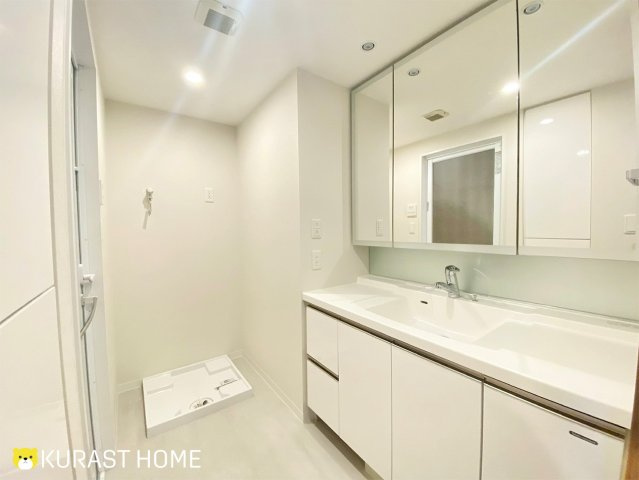 パークシティ桂ジオ　4階の洗面所