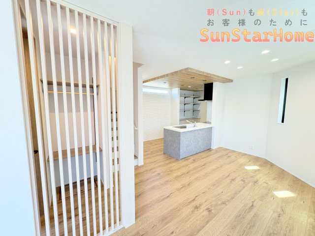 【※サンスターホーム限定物件】立川市砂川町3丁目　注文施工住宅の居間・リビング