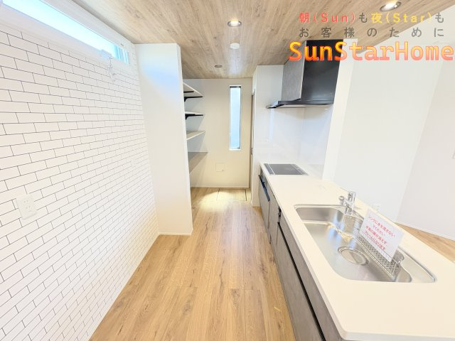 【※サンスターホーム限定物件】立川市砂川町3丁目　注文施工住宅のキッチン