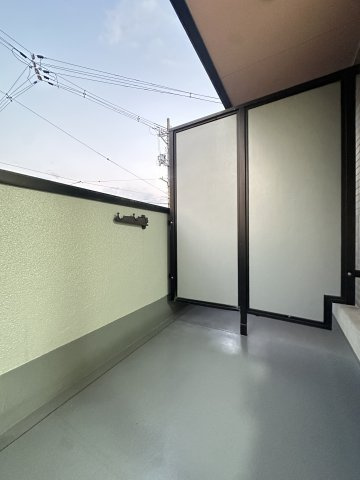 マ・メゾン舟尾のバルコニー