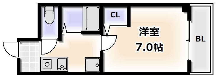 マ・メゾン舟尾の間取り