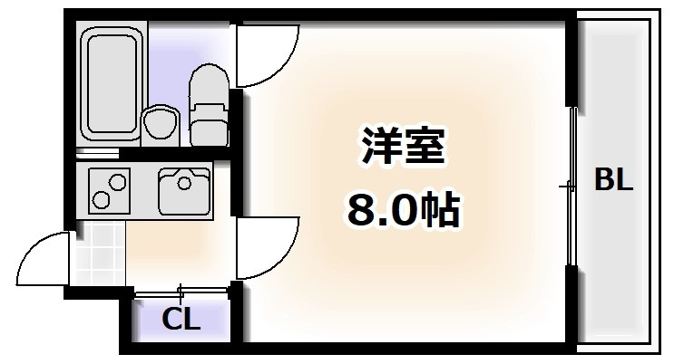 パイン・ハイムⅢの間取り