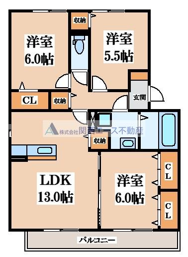 【間取り】 | ヴィラウィステリア