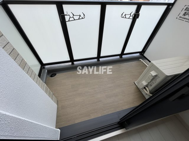 アドバンス大阪シックのバルコニー