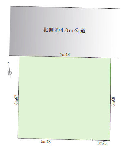 板橋区氷川町　駅近×省エネ　快適住宅　限定1棟の区画図