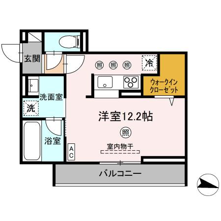 ジャンティリッツ西条の間取り