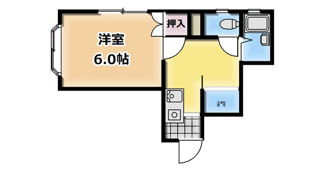 角部屋・室内洗濯機置き場