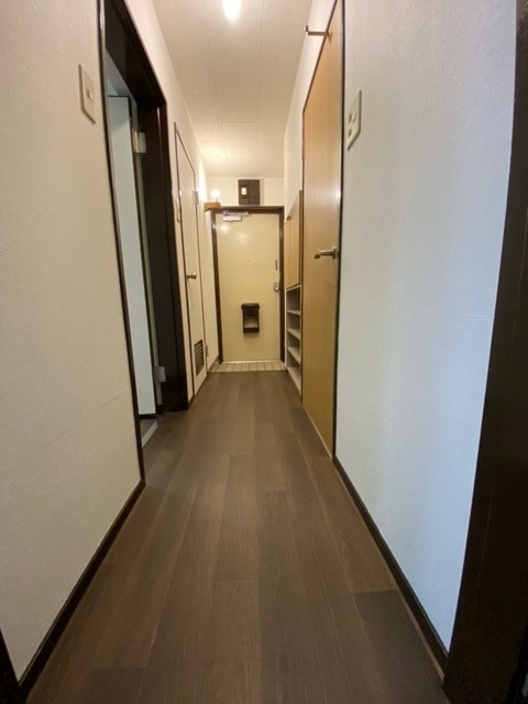 ライオンズマンション清住の玄関