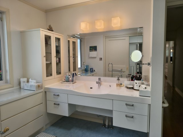 坂戸市花影町中古戸建の独立洗面台