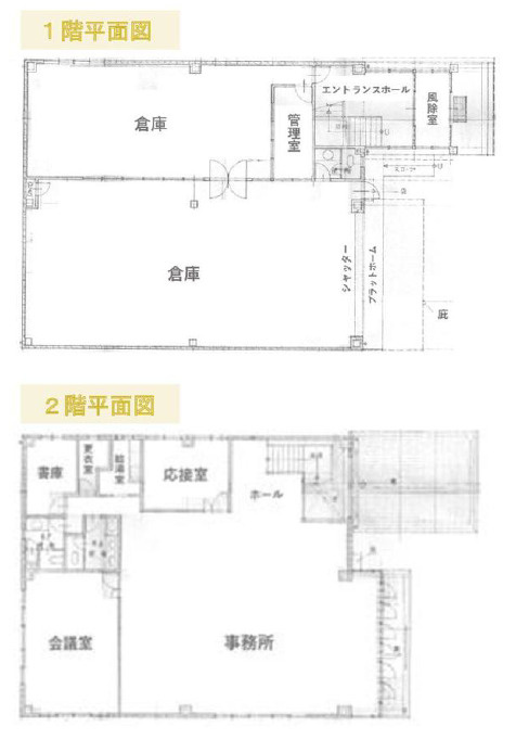 平塚市平塚５丁目の倉庫の間取り