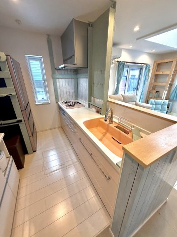 恵庭市駒場町5丁目のキッチン|対面キッチン！