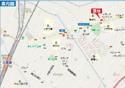 【地図】 | 久喜青毛1丁目6番　A号棟