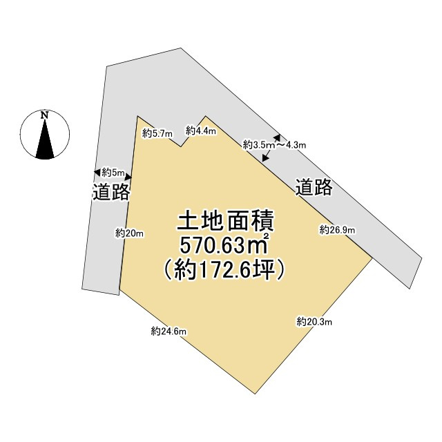 亀山市阿野田町　売土地