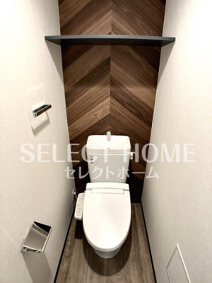 【トイレ】 | S-RESIDENCE岡崎公園aureate | コンパクトで使いやすいトイレです