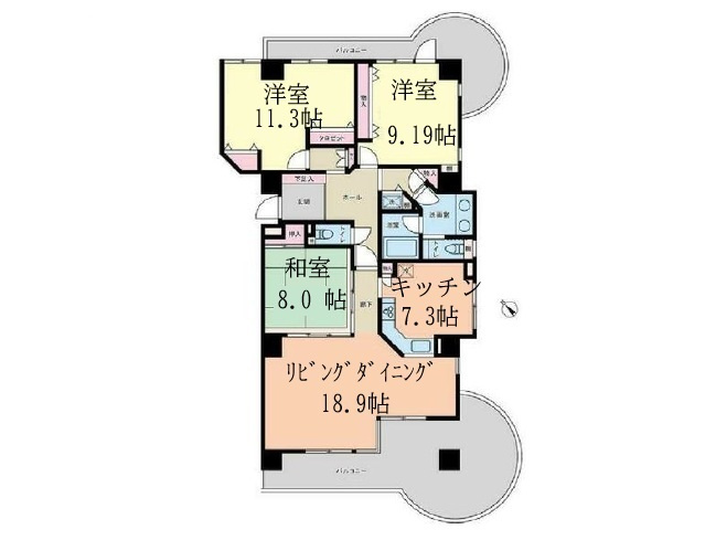 【間取り】の画像