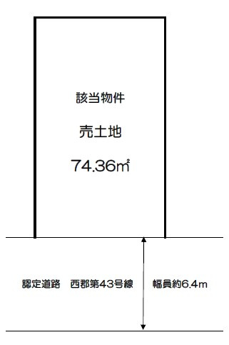 【土地図】 | 八尾市小畑町2丁目土地　長池小学校区　近鉄八尾駅