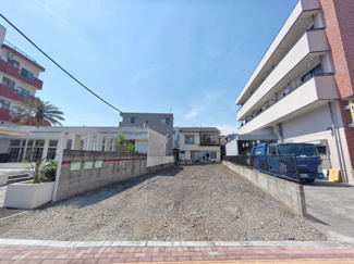 【前面道路含む現地写真】 | 売地/東向島１区画 | 南向きにて日当たり良好です