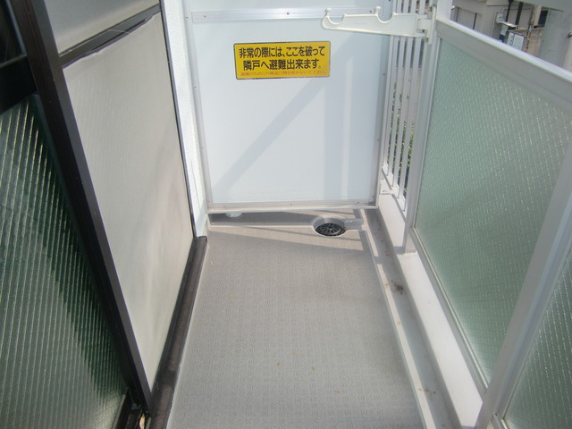 ライフピアモア六甲のバルコニー