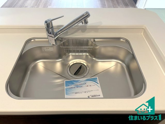 ●天理市柳本町　第7期　新築一戸建ての設備|広々としたシンクで食器洗いも楽々！