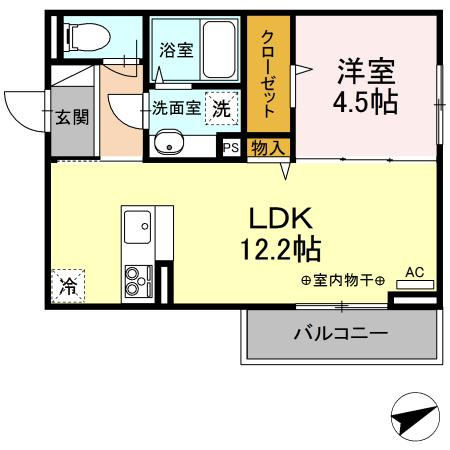 Ｄ－ｒｏｏｍ住吉　Ｂ