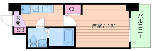【間取り】 | セレニテ福島カルム