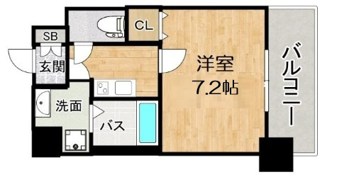 【間取り】 | CASSIA福島駅前