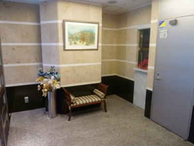 ヒューマンハイム蔵前のロビー